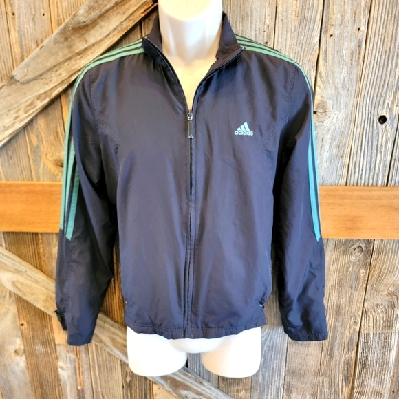 adidas Other - adidas Essentials 3 Stripes Woven Windbreaker Jacket for Men, Size medium Black